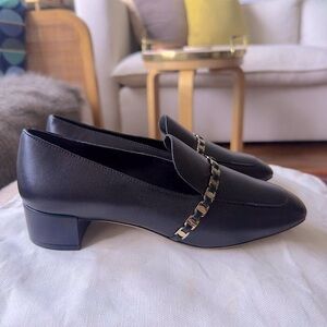 Salvatore Ferragamo Nero Nappa Loafers